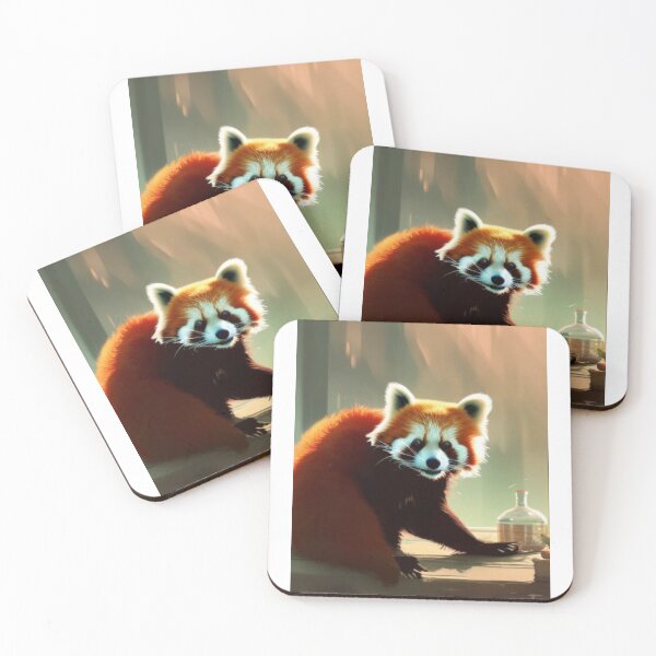 Item preview, Sneaky Red Panda.  Red Pandas designed and sold by LeanDesigns.