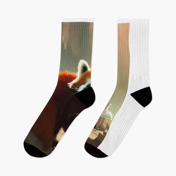 Item preview, Sneaky Red Panda.  Red Pandas designed and sold by LeanDesigns.