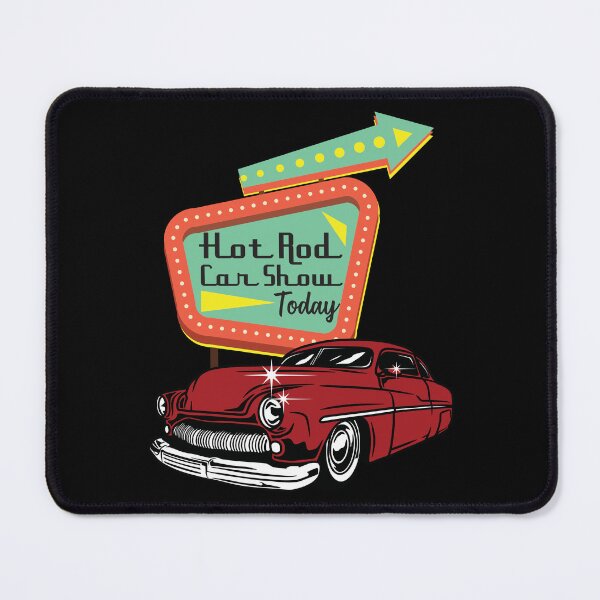 Item preview, Lead Sled Street Rod Hot Rod Retro Billboards Vintage Fifties Signage designed and sold by CharJens.
