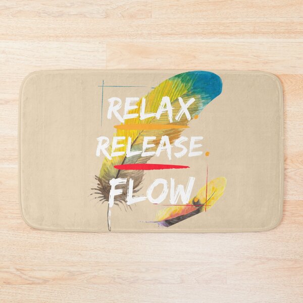 Item preview, Relax. Release. Flow. (Bright) designed and sold by MantraLotus.
