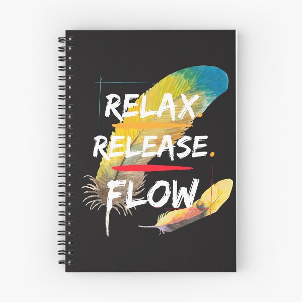 Item preview, Relax. Release. Flow. (Bright) designed and sold by MantraLotus.