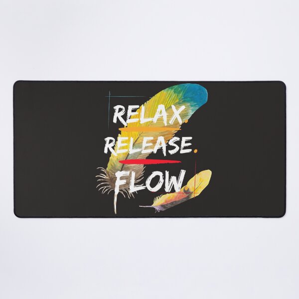 Item preview, Relax. Release. Flow. (Bright) designed and sold by MantraLotus.