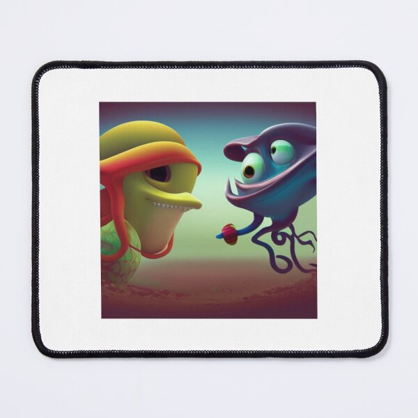 Item preview, Squids Playing Football.  Squid Games designed and sold by LeanDesigns.