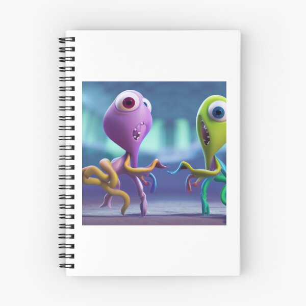 Item preview, Squids Playing Rhythm Games.  Squid Games designed and sold by LeanDesigns.