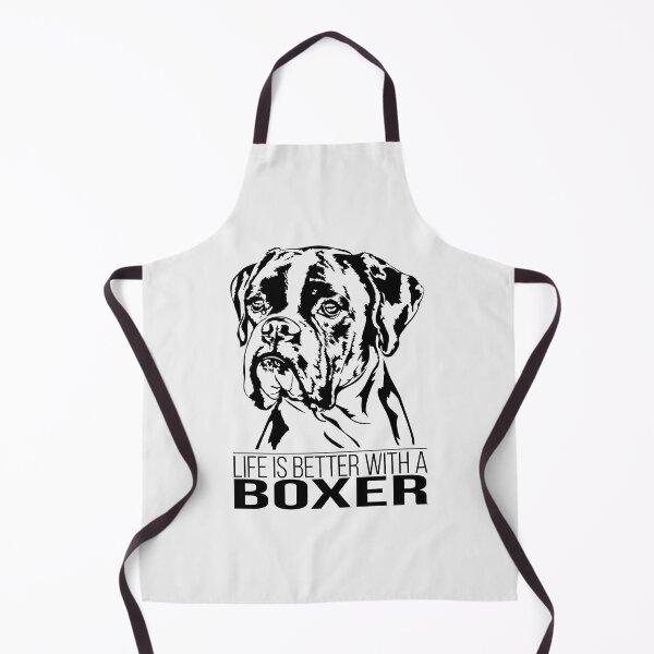 Item preview, Boxer dog life is better dog saying designed and sold by dogarts.