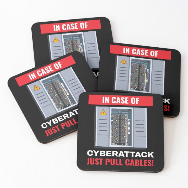 Item preview, In Case Of Cyberattack It Hacker Code designed and sold by MooonTees.