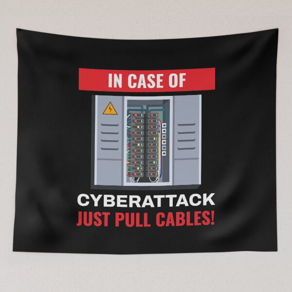 Item preview, In Case Of Cyberattack It Hacker Code designed and sold by MooonTees.