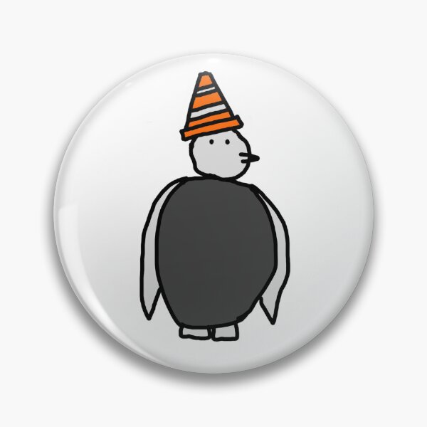 Item preview, Traffic Cone Penguin  designed and sold by Turning-tortles.