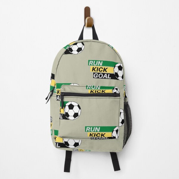 Item preview, Run Kick Goal Jamaica Football Soccer sticker designed and sold by Panda Art.