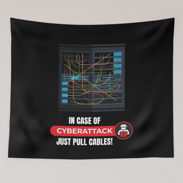 Item preview, In Case Of Cyberattack It Hacker Code designed and sold by MooonTees.