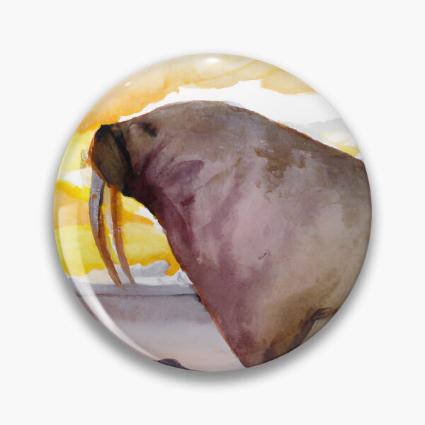 Item preview, Walrus Looking At Sunset designed and sold by AyfuDesigns.