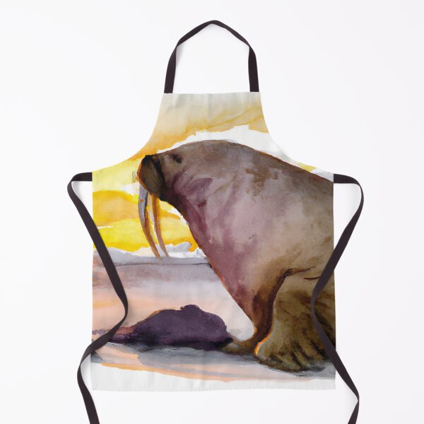 Item preview, Walrus Looking At Sunset designed and sold by AyfuDesigns.