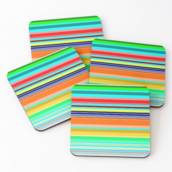 Item preview, Horizontal stripes colorful designed and sold by Sonja Garcia Burgos.