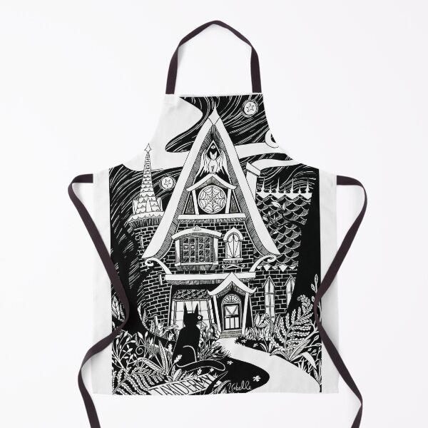 Item preview, The Mysterious House Illustration designed and sold by Isobelle Smith.