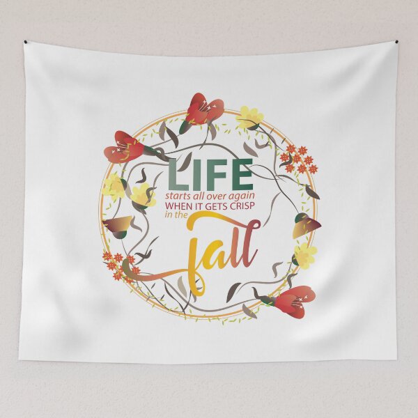 Item preview, Life Starts Over in Fall designed and sold by AmandaLynnHunt.