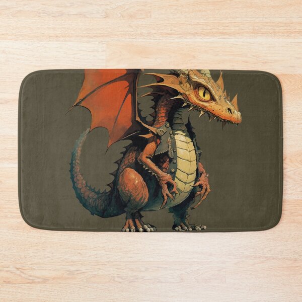 Item preview, Cute dragon with big eyes designed and sold by badbug.