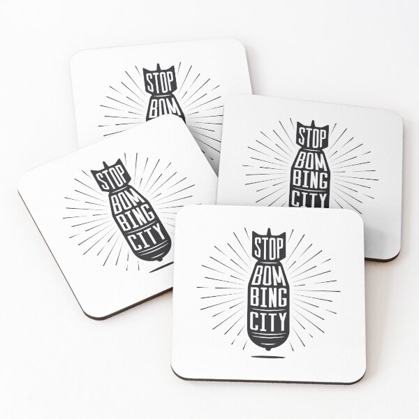 Item preview, Stop bombing city designed and sold by xcosmax.