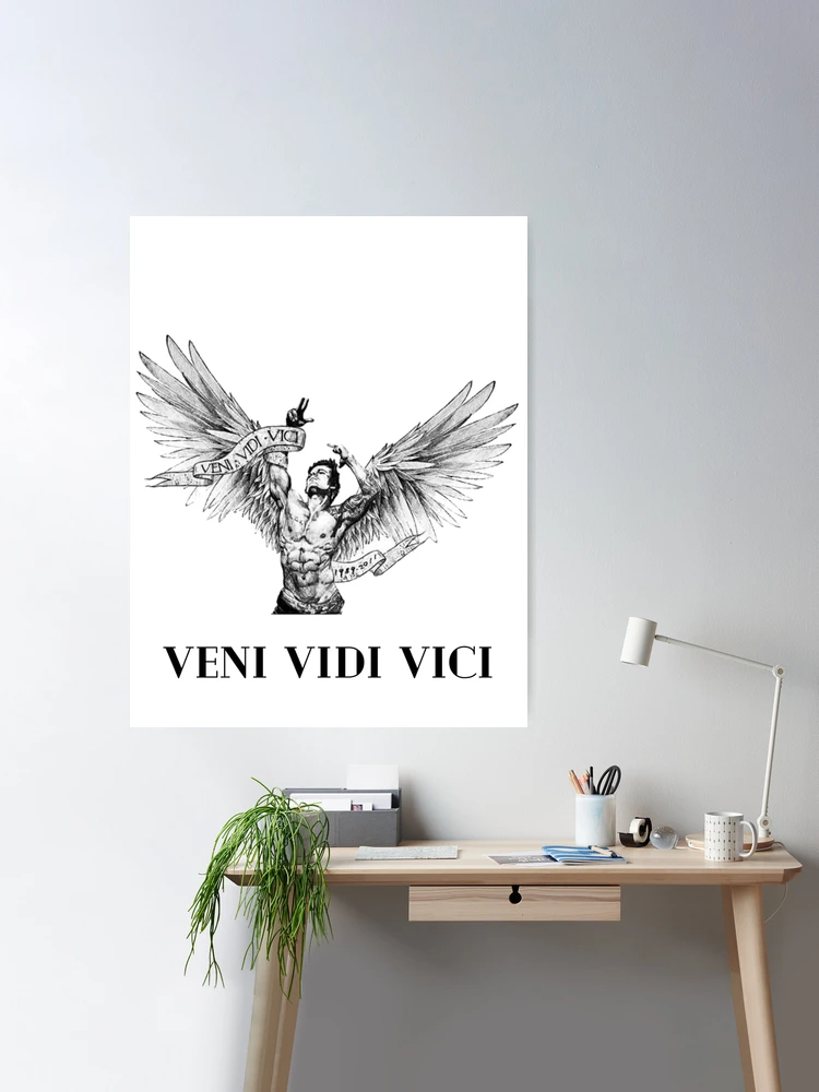 veni.vidi.vici' Poster, picture, metal print, paint by Filippo B