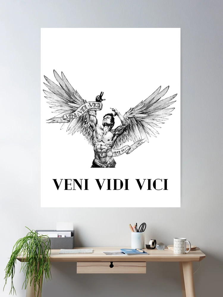 veni.vidi.vici' Poster, picture, metal print, paint by Filippo B