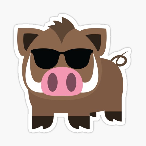 Wild boar Emoji Sticker
