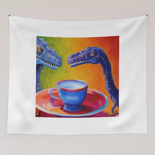 Item preview, Blue T-rex.  Tea Rex designed and sold by LeanDesigns.