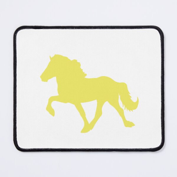 Item preview, Icelandic horse Yellow silhouette designed and sold by Eymirart.