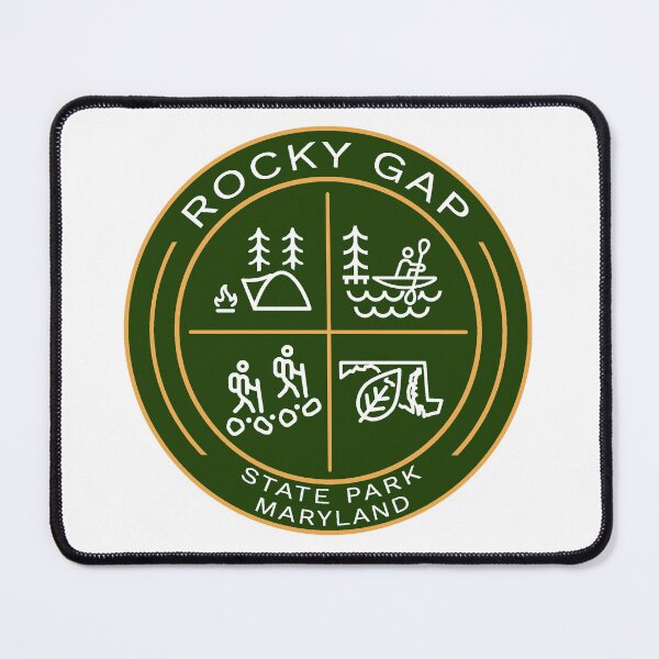 Item preview, Rocky Gap State Park Heraldic Logo designed and sold by VanyaKar.