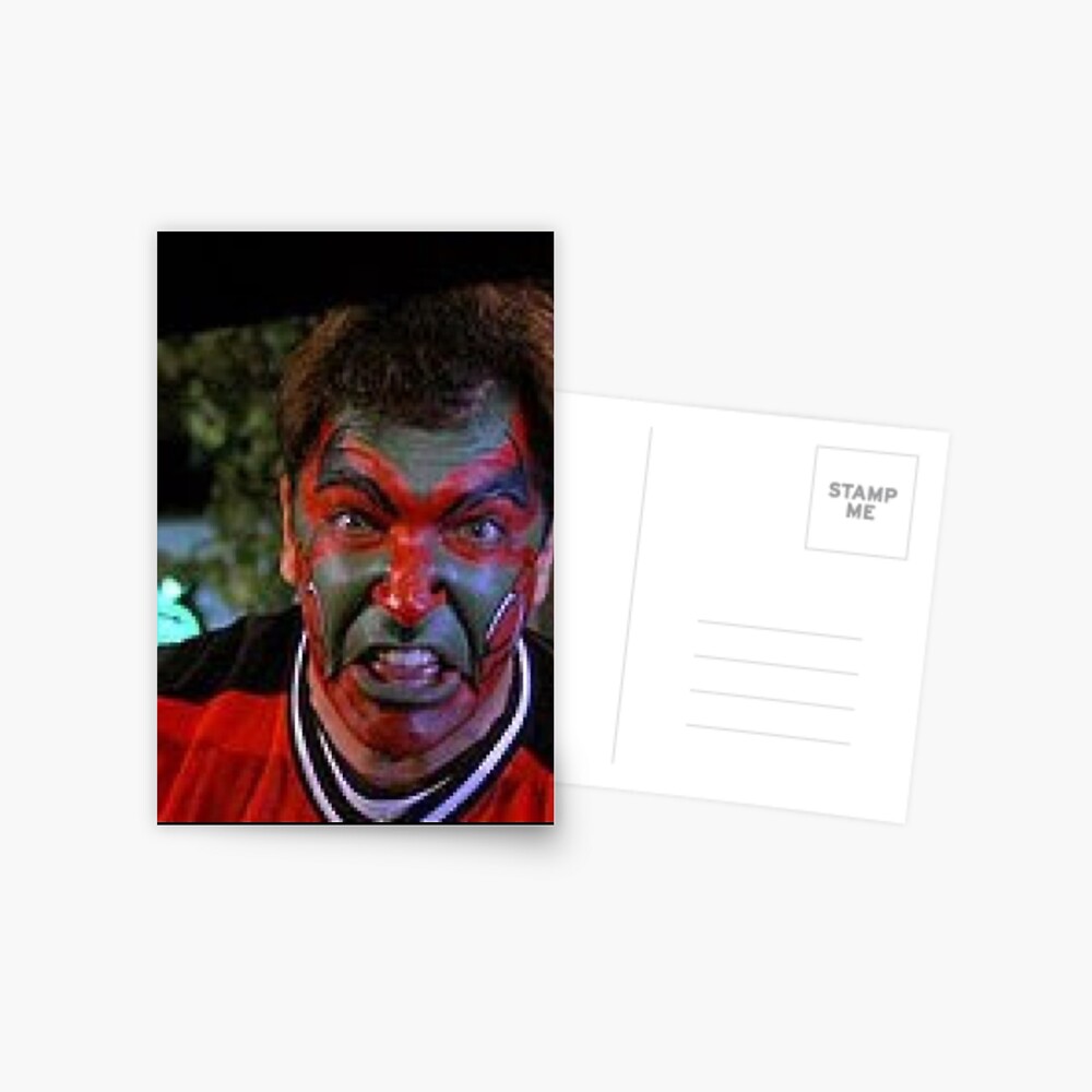 David Puddy Facepaint Art Board Print for Sale by Nelson Mutts