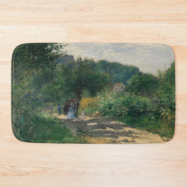 Item preview, A Road in Louveciennes | Auguste Renoir | 1872 Impressionism Art designed and sold by CJET.