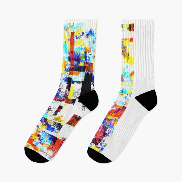 Item preview, Modern Abstract glitch artwork  designed and sold by TipTopTapo.
