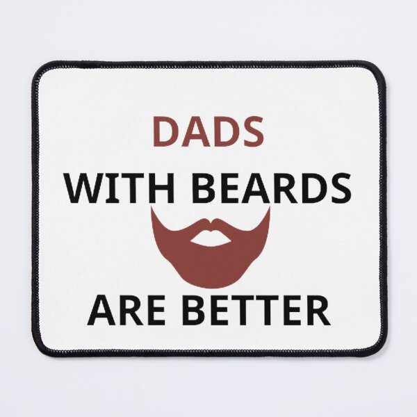 Item preview,  Dads with Beards are Better, Fathers Day, Fathers Day Gift From Daughter Son Wife designed and sold by mystylecorner.