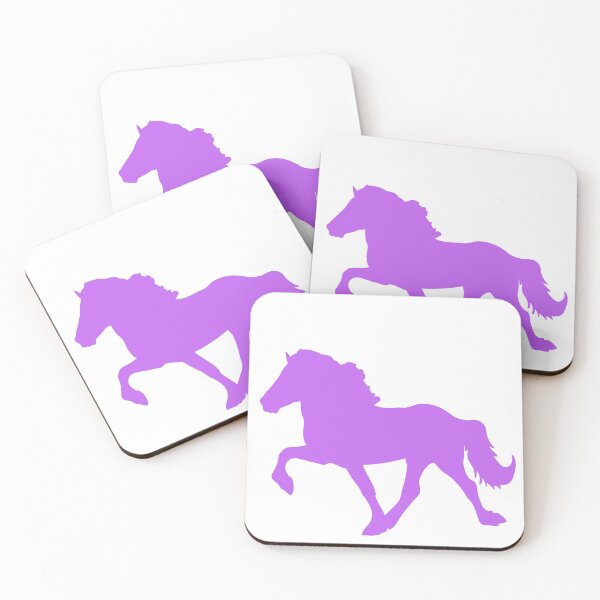 Item preview, Icelandic Horse Purple silhouette designed and sold by Eymirart.