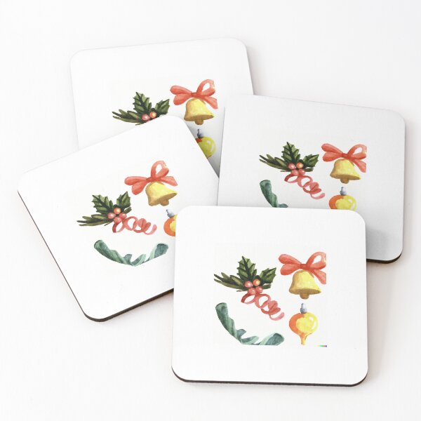Item preview, Christmas decorations watercolor  designed and sold by Yoda-Kaku.