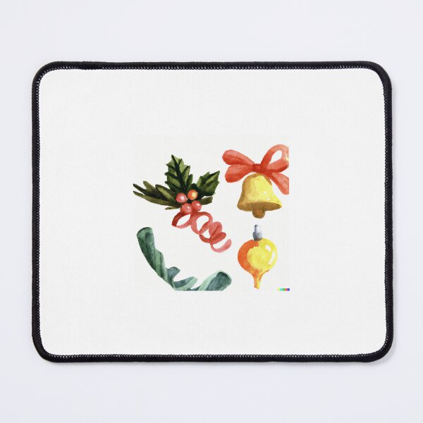 Item preview, Christmas decorations watercolor designed and sold by Yoda-Kaku.