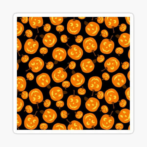 Item preview, Lit Night Happy Jacks - Jack-o-Lantern Pattern  designed and sold by dKarthdesign.