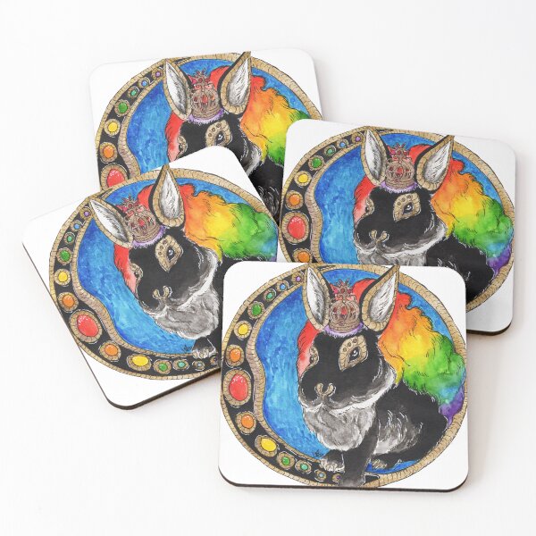 Item preview, Rainbow Steampunk Bunny designed and sold by Oniroiatlier.