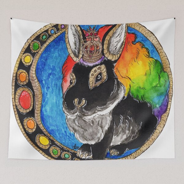Item preview, Rainbow Steampunk Bunny designed and sold by Oniroiatlier.