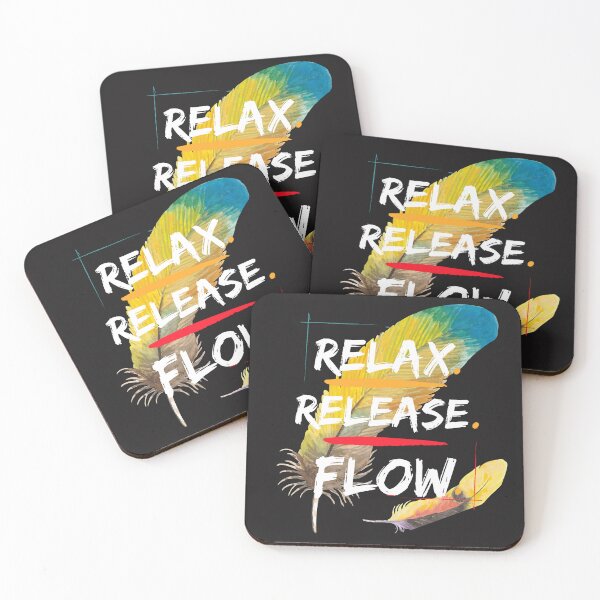 Item preview, Relax. Release. Flow. (Bright) designed and sold by MantraLotus.