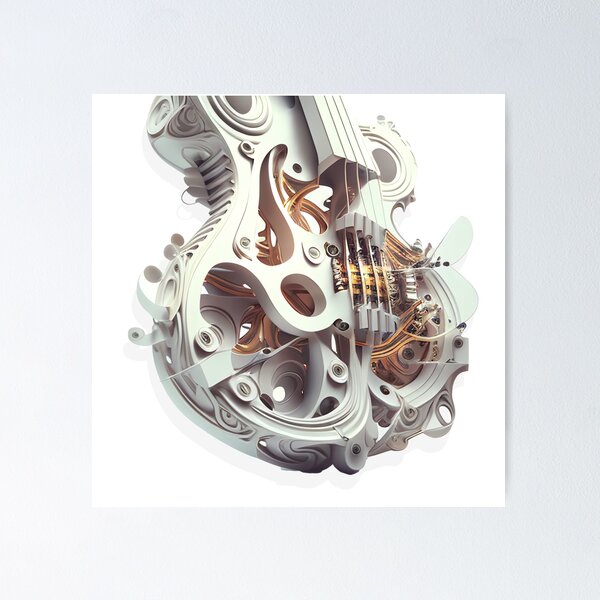Item preview, Modern Guitar designed and sold by Danielkulcsar.
