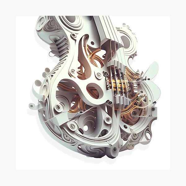Item preview, Modern Guitar designed and sold by Danielkulcsar.