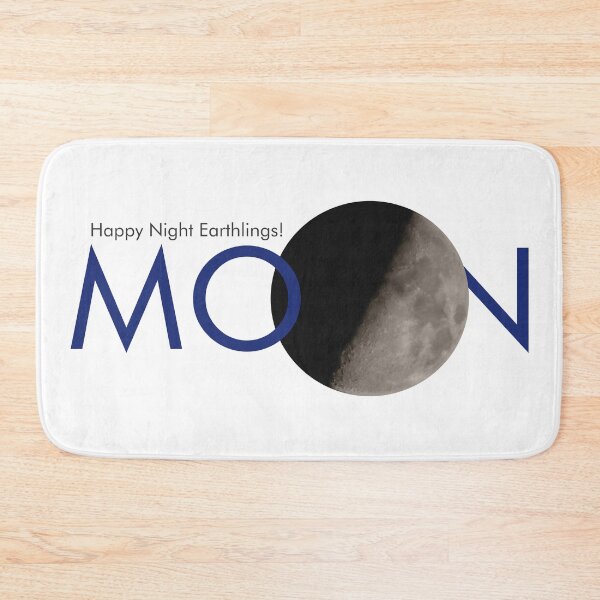 Item preview, Happy Night Earthlings!! - Moon designed and sold by dadamuni5.