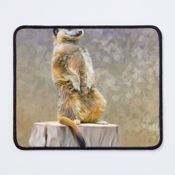 Item preview, Meerkat on guard designed and sold by HywelReesArtist.