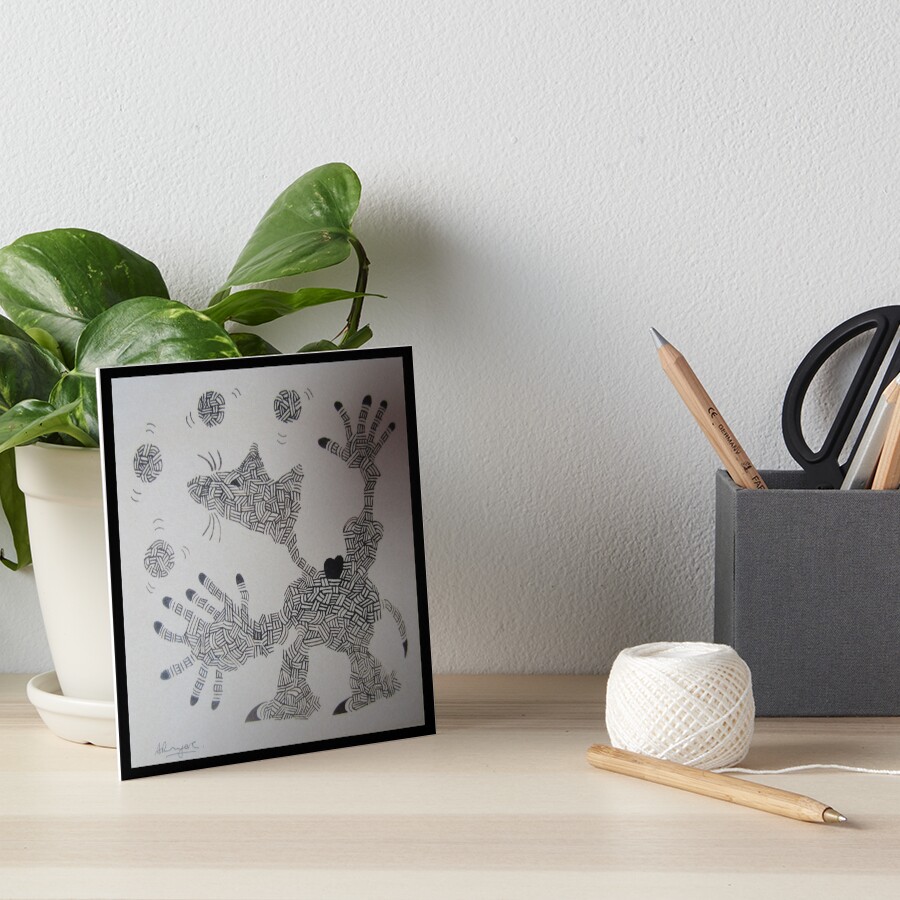 Item preview, Art Board Print designed and sold by Rouzaire.