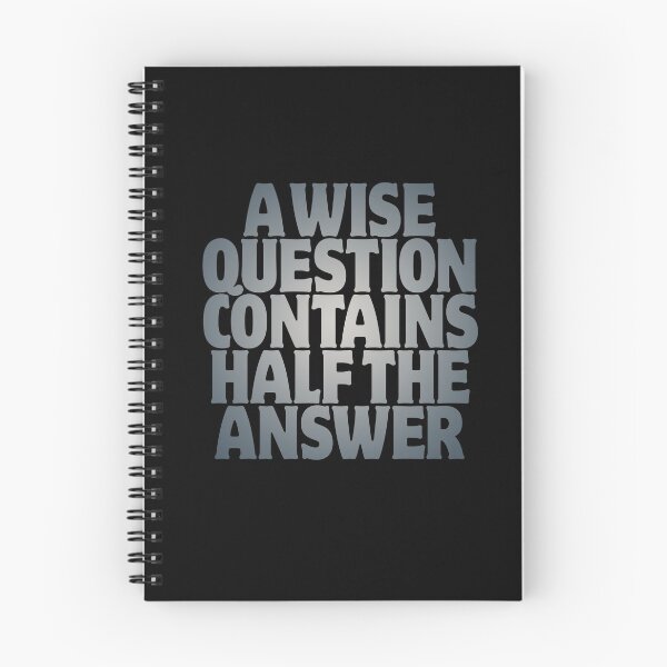 Item preview, A wise question contains half the answer v.7 designed and sold by x1brett.