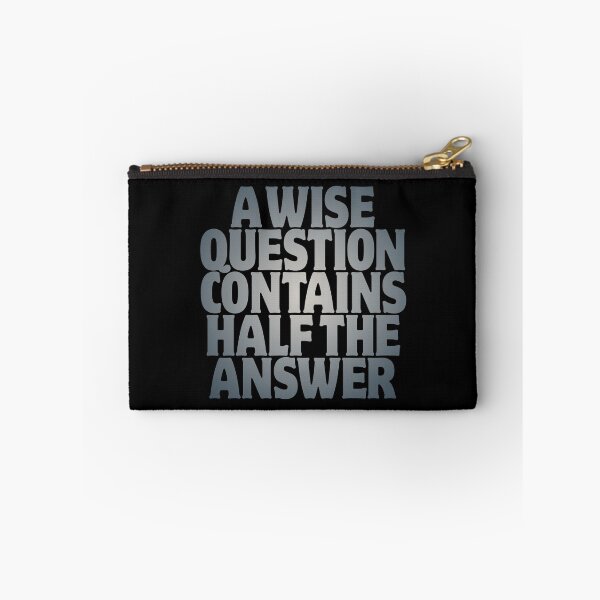 Item preview, A wise question contains half the answer v.7 designed and sold by x1brett.