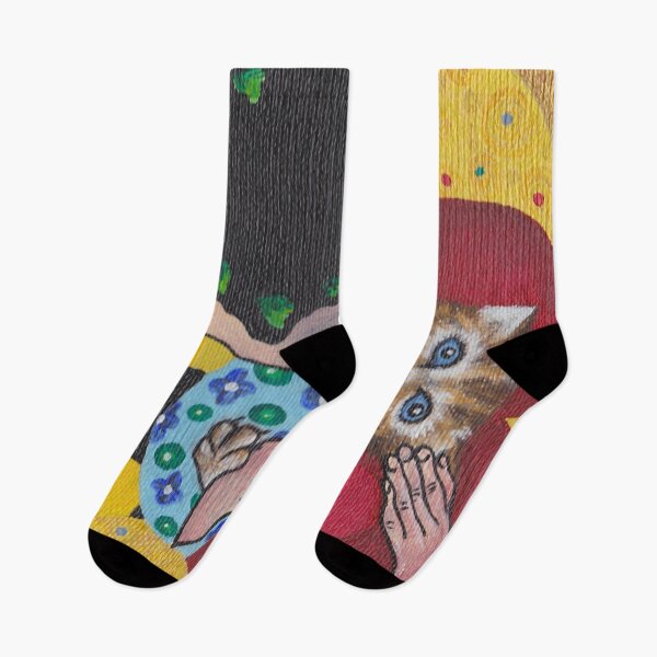 Item preview, Cat Kiss like Klimt! designed and sold by sarahkeenan.