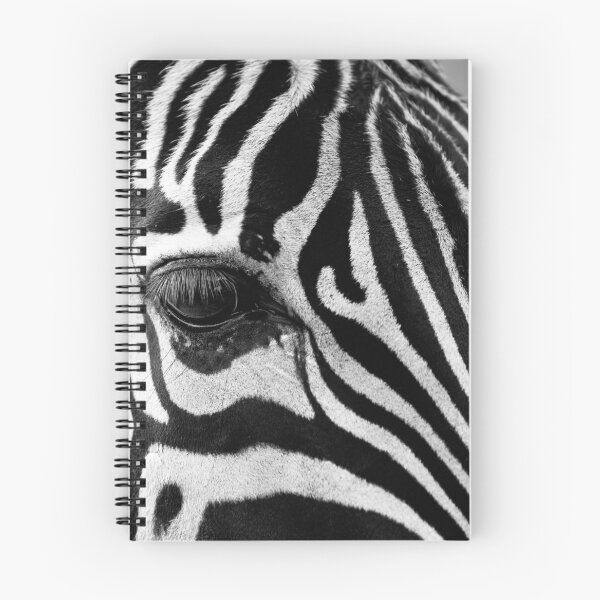 Item preview, Zebra close-up in black and white designed and sold by PurefireDesigns.