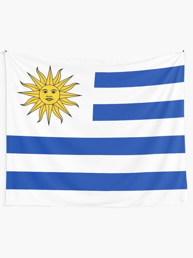Uruguay Country Flag Printed Shortsleeve Tee