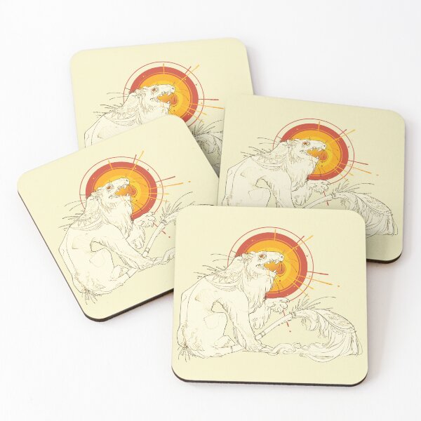 Item preview, funy lion eat a sun (alt) designed and sold by crtastrophic.
