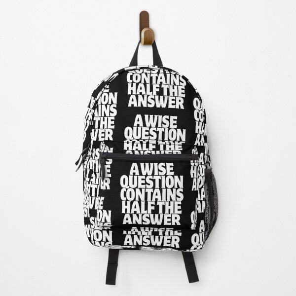 Item preview, A wise question contains half the answer v.9 designed and sold by x1brett.